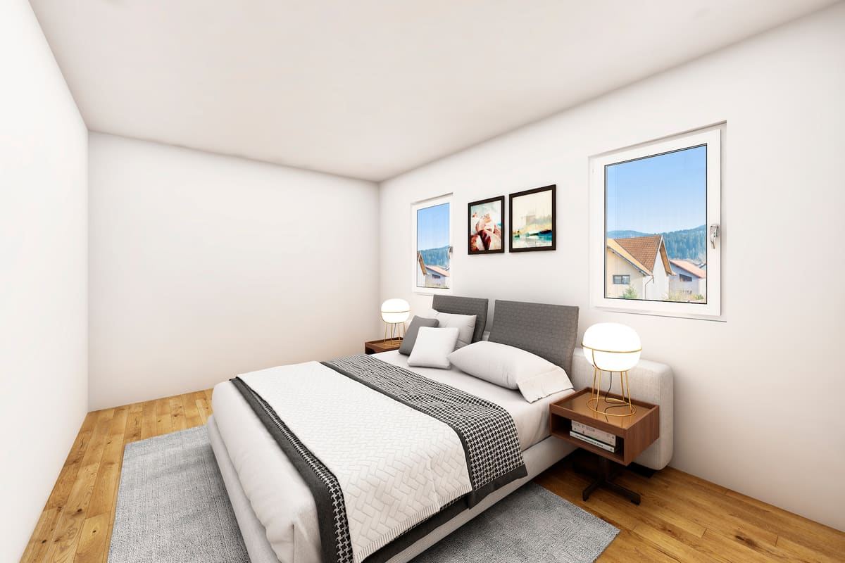 Living Room with Fireplace