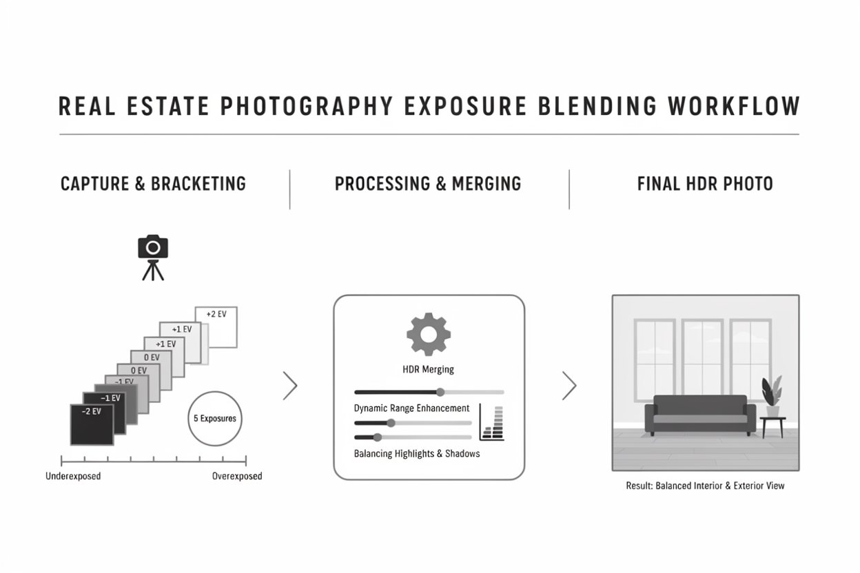 Exposure Bracketing Workflow Diagram