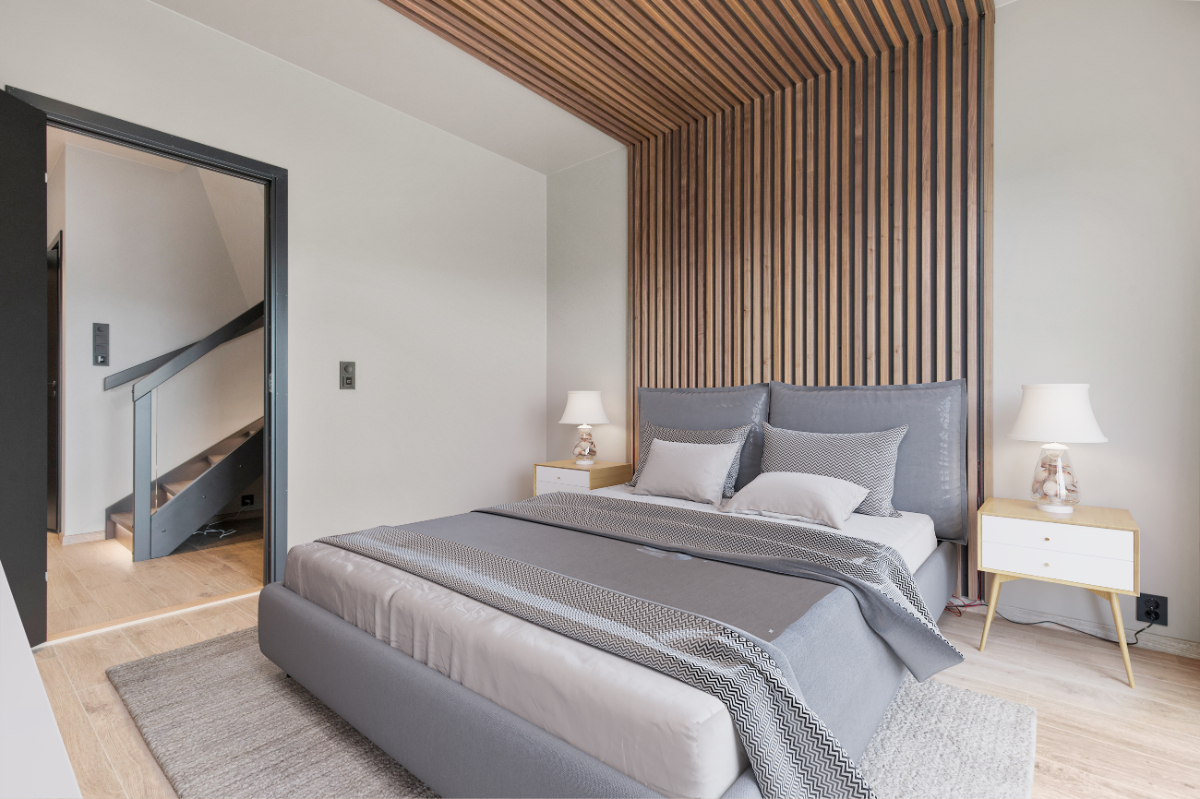 Photorealistic Bedroom Staging