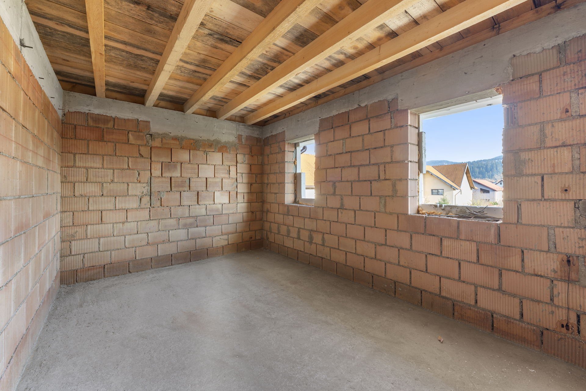 Living Room with Fireplace